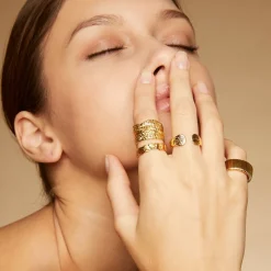 Bague Aida dorée