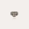 Bague Aida Scaramouche argentée