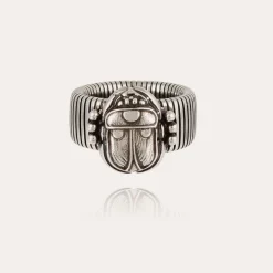 Bague Aida Scaramouche argentée