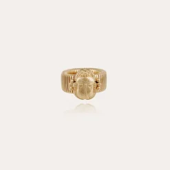 Bague Aida Scaramouche dorée