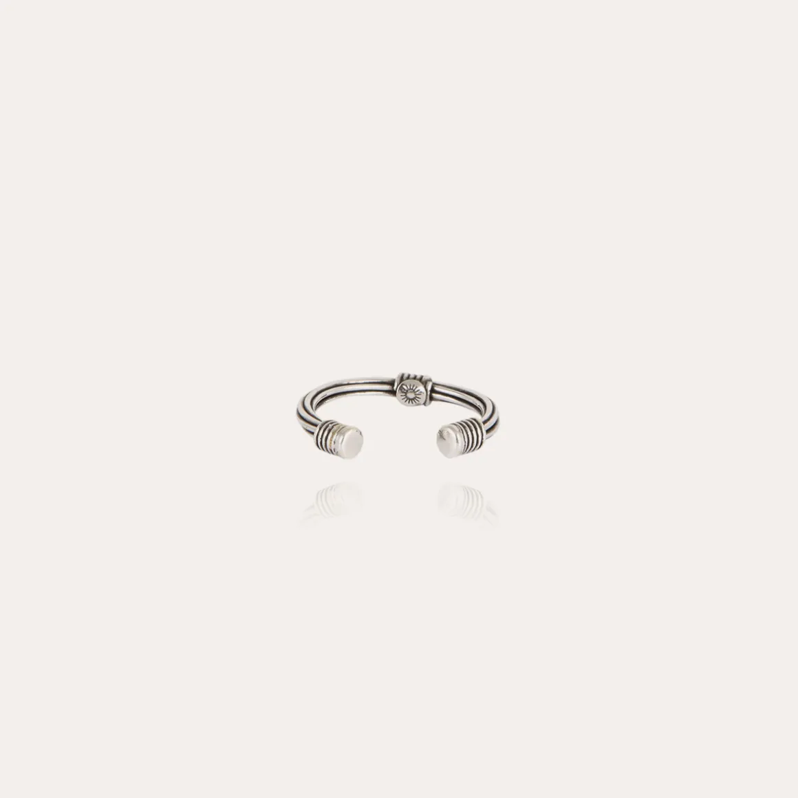 Bague Ariane argentée