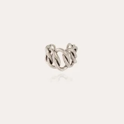 Bague Bronx argentée