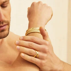 Bague Destinée grand modèle dorée