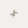 Bague Duality Scaramouche argentée