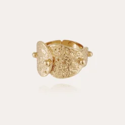 Bague Eclipse dorée