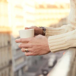 Bague Jonc grand modèle dorée