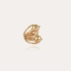 Bague Jupiter double dorée