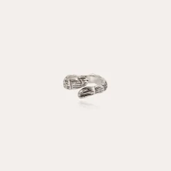 Bague Liane jonc argentée