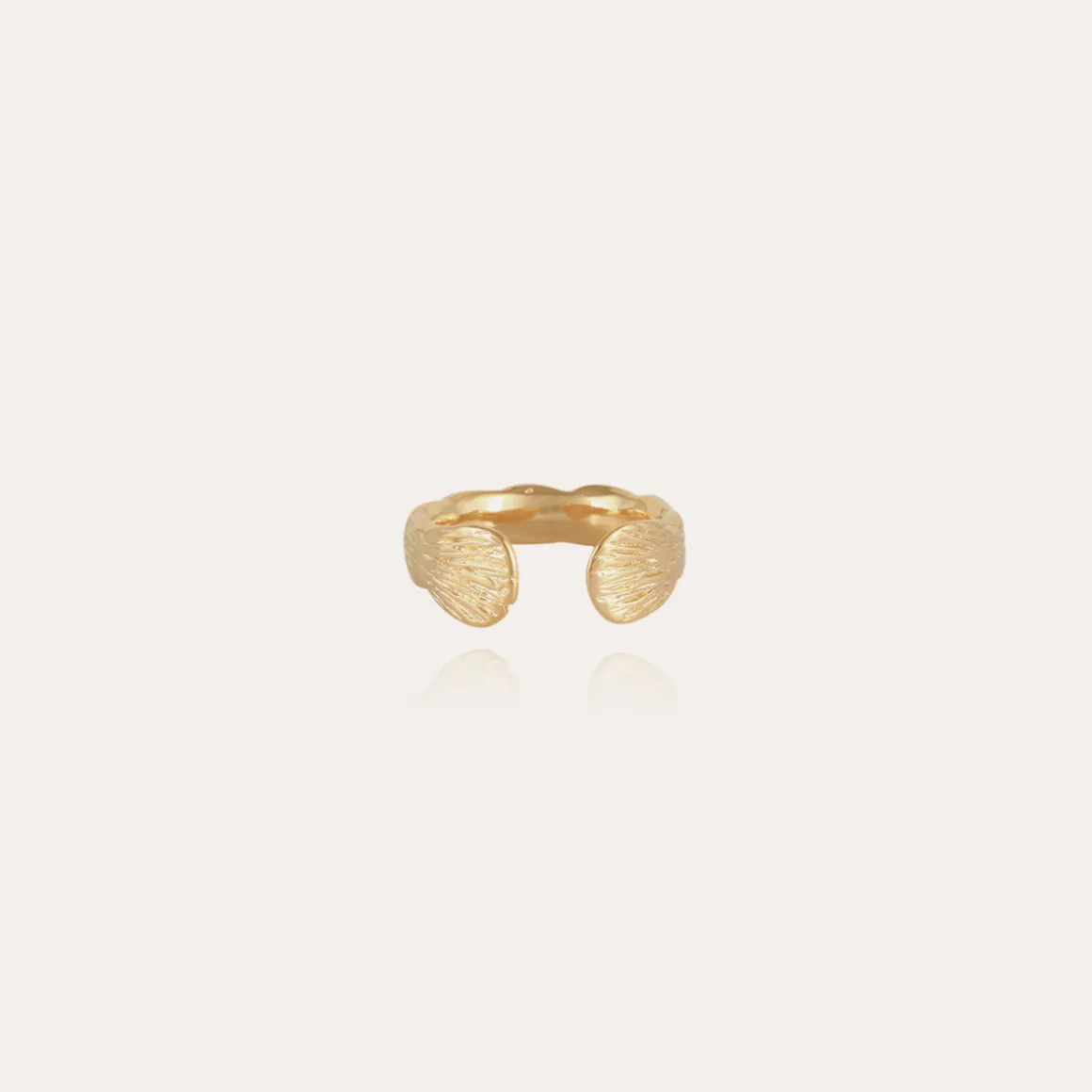 Bague Liane jonc Bis dorée