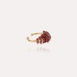 Bague Maranzana jonc Serti dorée
