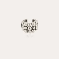 Bague Multiperla argentée