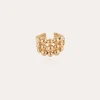 Bague Multiperla dorée
