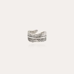 Bague Penna grand modèle argentée