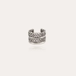 Bague Rafael grand modèle argentée