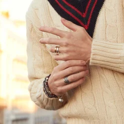 Bague Rafael grand modèle argentée