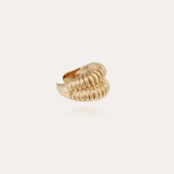 Bague Tiki dorée