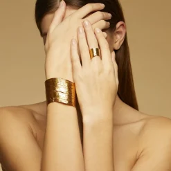 Bague Wave dorée