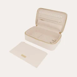 Boîte à bijoux grand modèle - Ecru