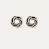 Boucles d'oreilles Atika argentées