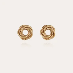 Boucles d'oreilles Atika dorées