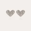 Boucles d'oreilles Ava argentées