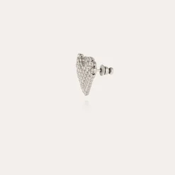 Boucles d'oreilles Ava argentées