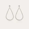 Boucles d'oreilles Bibi argentées