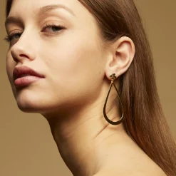 Boucles d'oreilles Bibi dorées