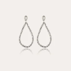 Boucles d'oreilles Bibi Liane mini argentées