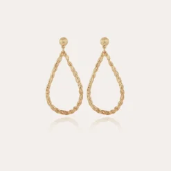 Boucles d'oreilles Bibi Liane mini dorées