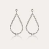 Boucles d'oreilles Bibi Liane argentées