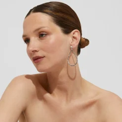Boucles d'oreilles Bibi Liane mini argentées