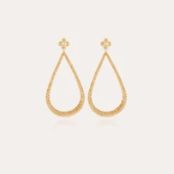 Boucles d'oreilles Bibi mini dorées