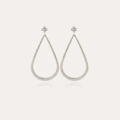 Boucles d'oreilles Bibi mini argentées