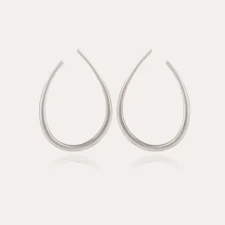 Boucles d'oreilles Bobo argentées