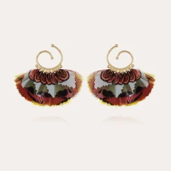 Boucles d'oreilles Buzios mini dorées