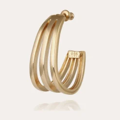 Boucles d'oreilles Cerceau dorées