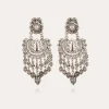 Boucles d'oreilles Chana argentées