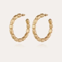 Boucles d'oreilles Colombus dorées