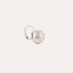 Boucles d'oreilles Comète petit modèle argentées