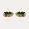 Boucles d'oreilles créoles Buzios mini dorées