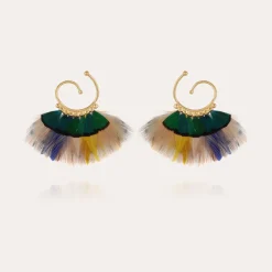 Boucles d'oreilles créoles Buzios mini dorées