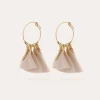Boucles d'oreilles créoles Marly mini dorées