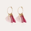 Boucles d'oreilles créoles Marly mini dorées