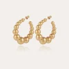 Boucles d'oreilles créoles Andy petit modèle dorées