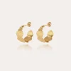 Boucles d'oreilles créoles Cuore petit modèle dorées