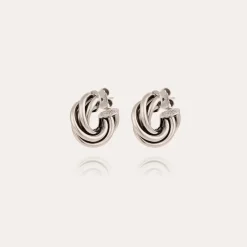 Boucles d'oreilles créoles Atik mini argentées