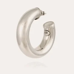 Boucles d'oreilles créoles Turner argentées