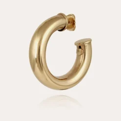 Boucles d'oreilles créoles Turner dorées