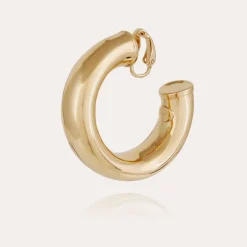 Boucles d'oreilles créoles Turner dorées